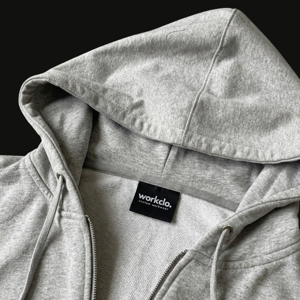 Heavyweight Zip Hoodie — Oversize | Custom Print