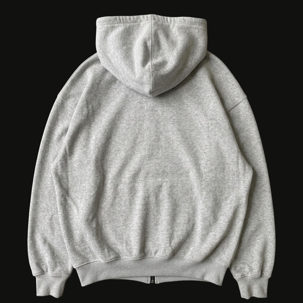 Heavyweight Zip Hoodie — Oversize | Custom Print