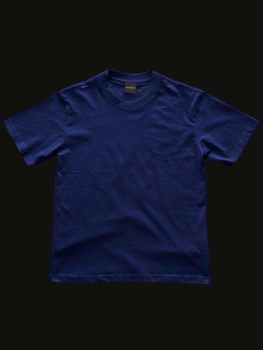 workclo. Heavyweight Oversize T-Shirt aus 100% Baumwolle in Weiß, 280 GSM, mit Rundhalsausschnitt und Doppelnaht.